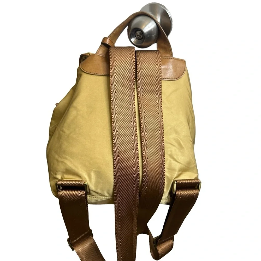 The Bridge Story Backpack Bag Brown Nylon